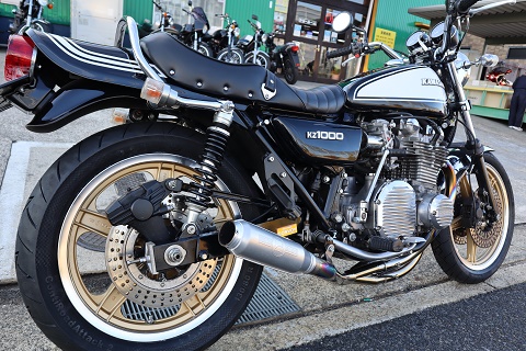 KZ1000/Z750D-1　MK2ハヤシキャストホイール用リヤワッシャー